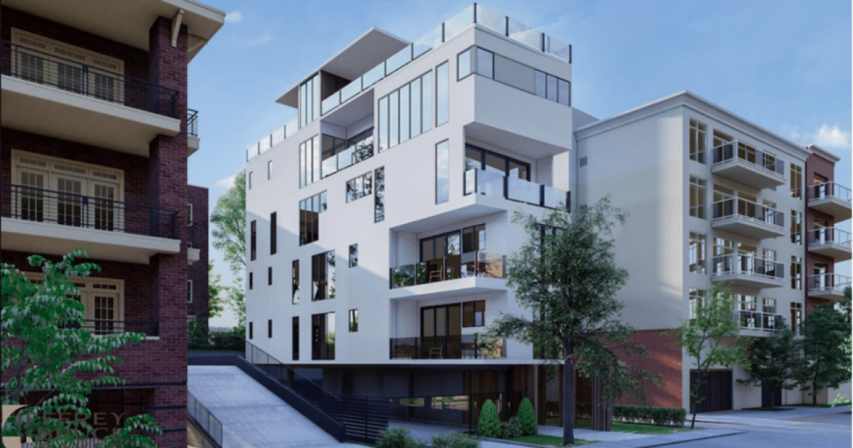 Fivestory build near Piedmont Park to function as one house. For now